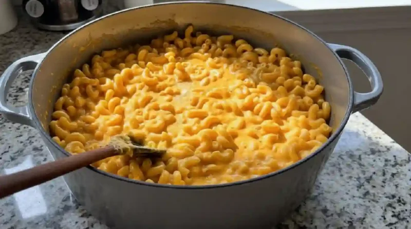 One Pot Creamy Mac and Cheese
