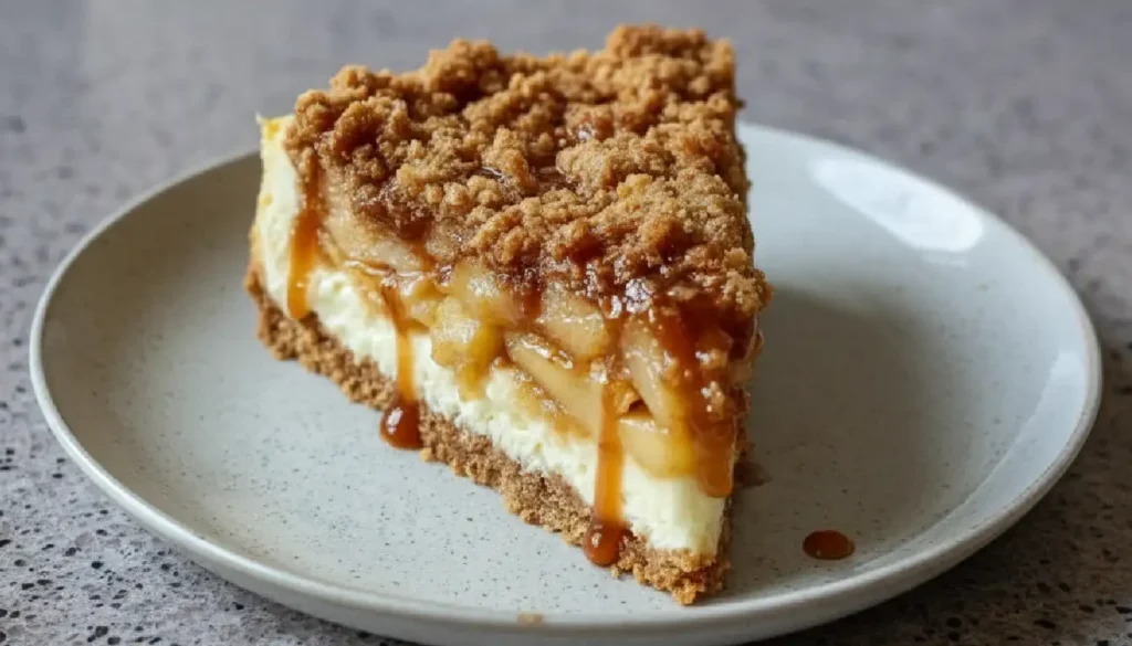 Apple Crumble Cheesecake Recipe