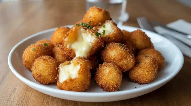 Easy Fried Mozzarella Cheese Bites Recipe