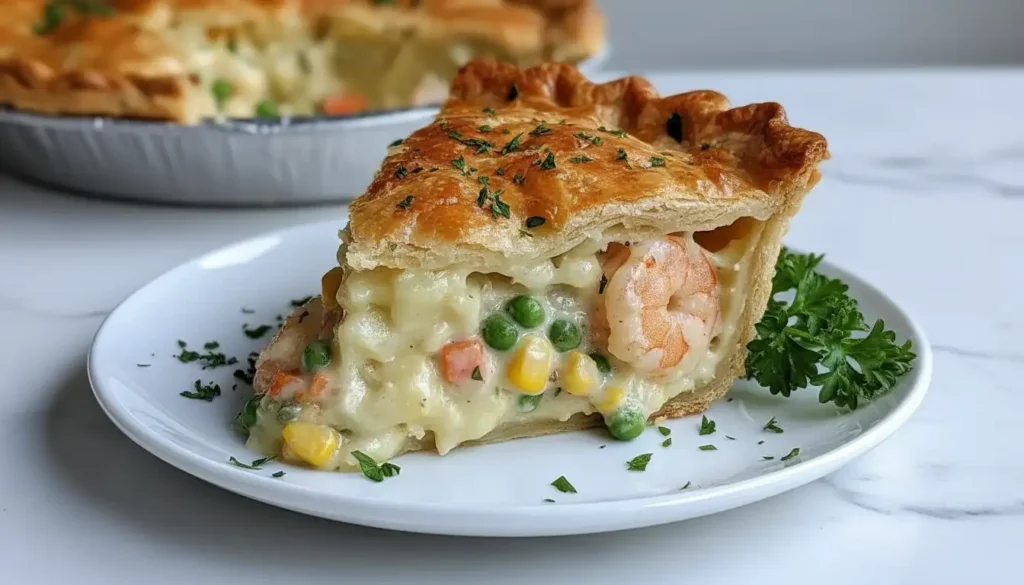 Florida Shrimp Cheddar Pie Recipe