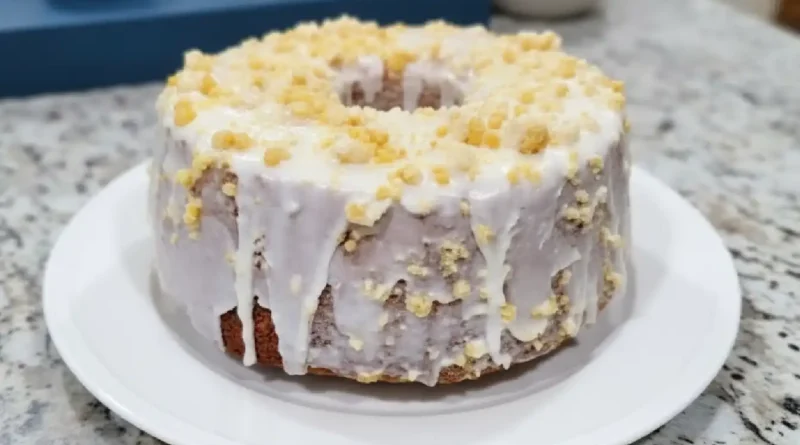 Lemon Crunch Pound Cake