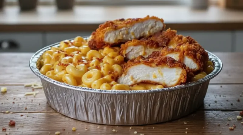 Southern Fried Chicken with Creamy Mac and Cheese