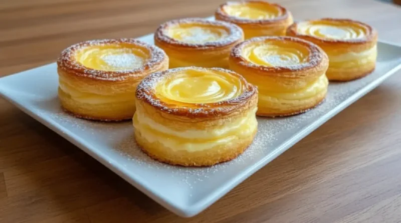 Baby Lemon Impossible Pies