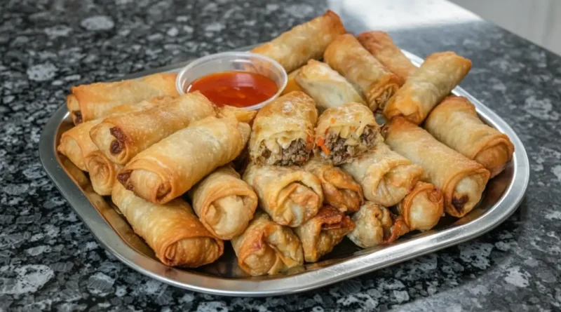 Crispy Golden Brown Egg Rolls