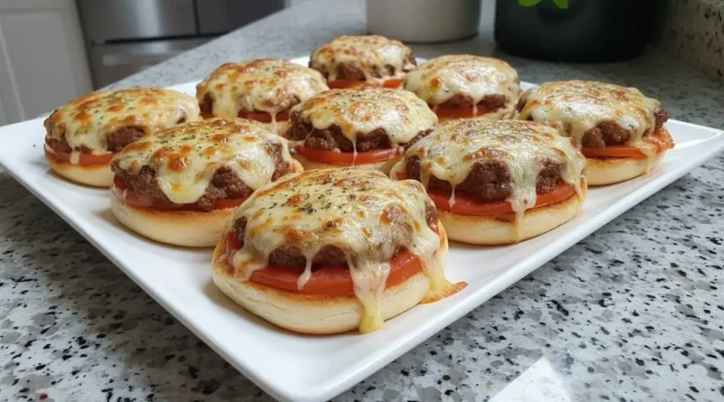 Mini Pizza Burgers