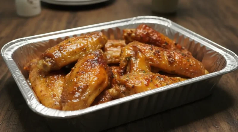 Turkey Wings with Mushroom Gravy