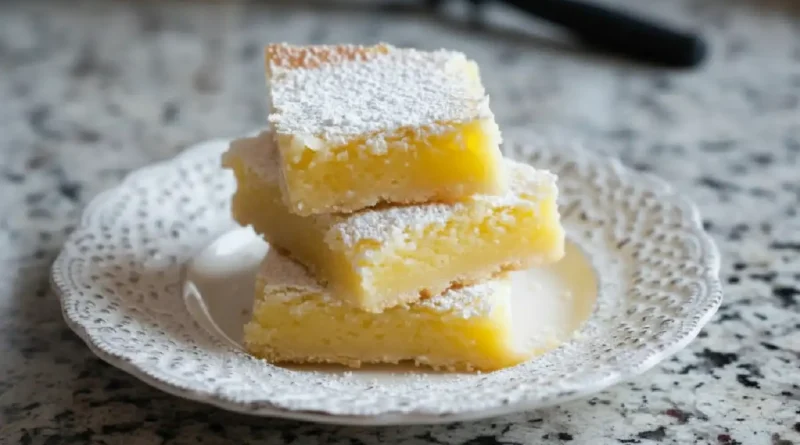 2-Ingredient Lemon Bars