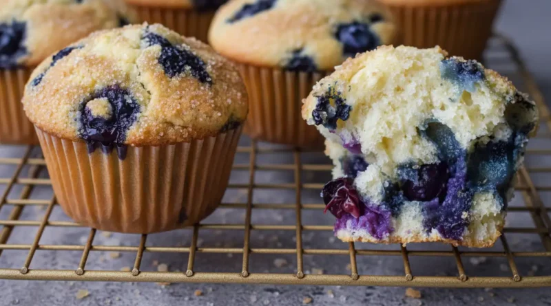 Blueberry Buttermilk Muffins