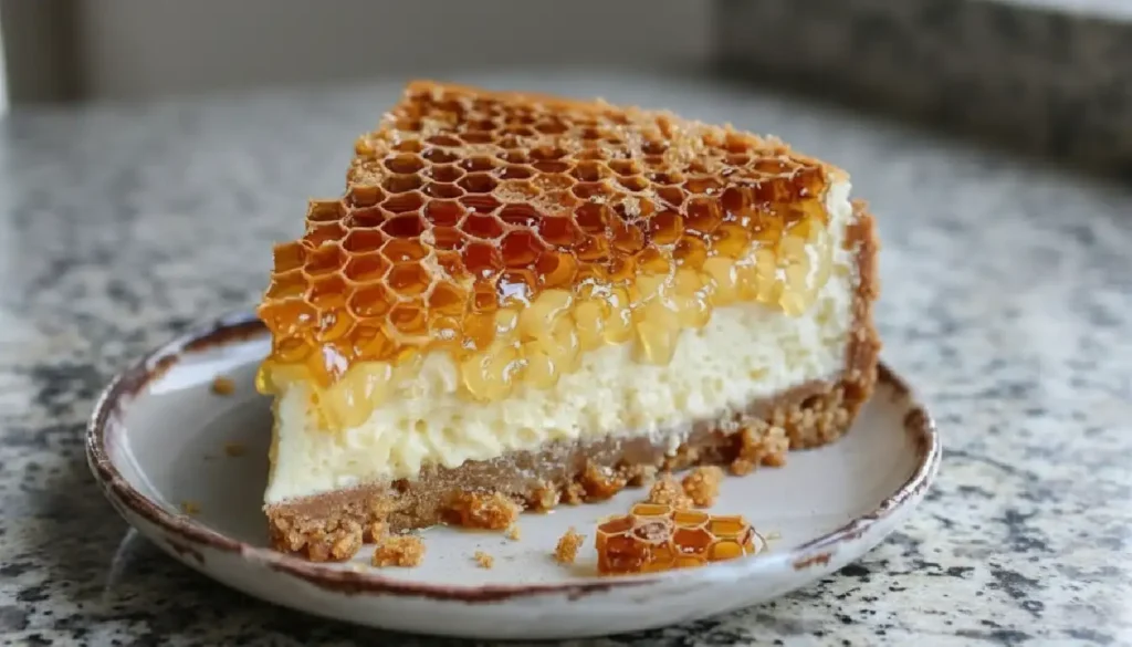 Easy Honeycomb No-Bake Cheesecake