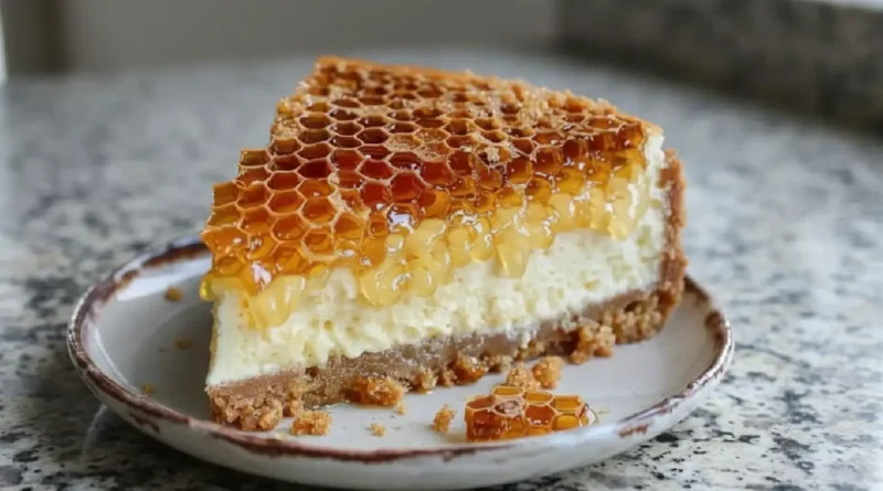 Easy Honeycomb No-Bake Cheesecake