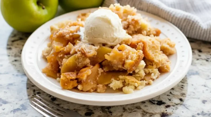 Old Fashioned Apple Cobbler