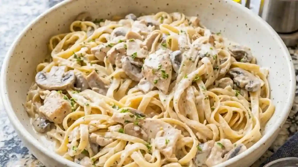 Creamy Chicken Fettuccine Recipe