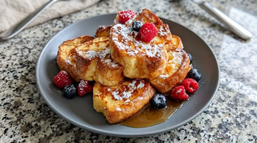 Hawaiian Sweet Roll French Toast recipe