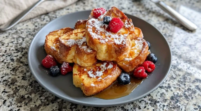 Hawaiian Sweet Roll French Toast recipe