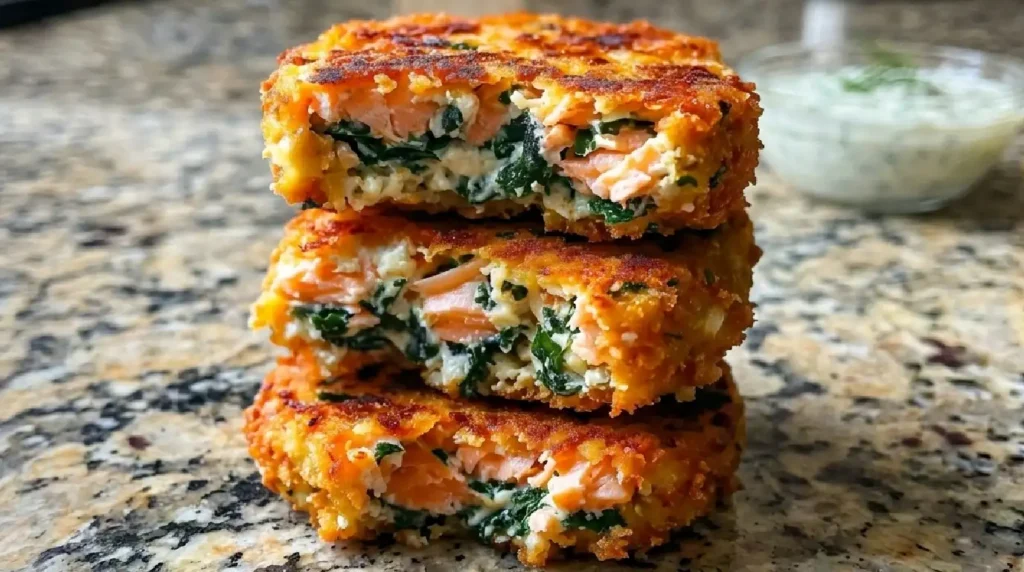 Mediterranean Salmon Patties