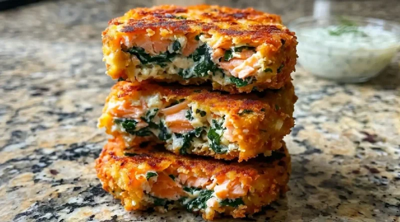 Mediterranean Salmon Patties