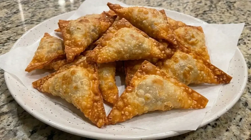 Air Fryer Jalapeno Popper Wontons