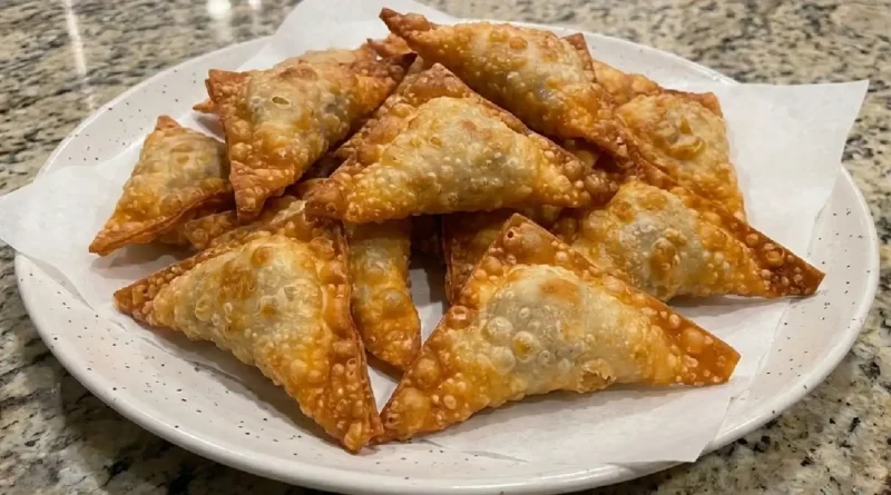 Air Fryer Jalapeno Popper Wontons