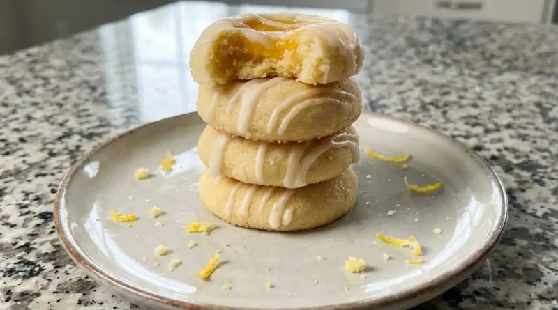 Lemon Thumbprint Cookies