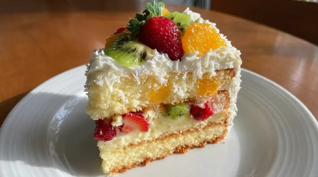 Super Soft & Moist Butter Fruit Fresh Cream Cake
