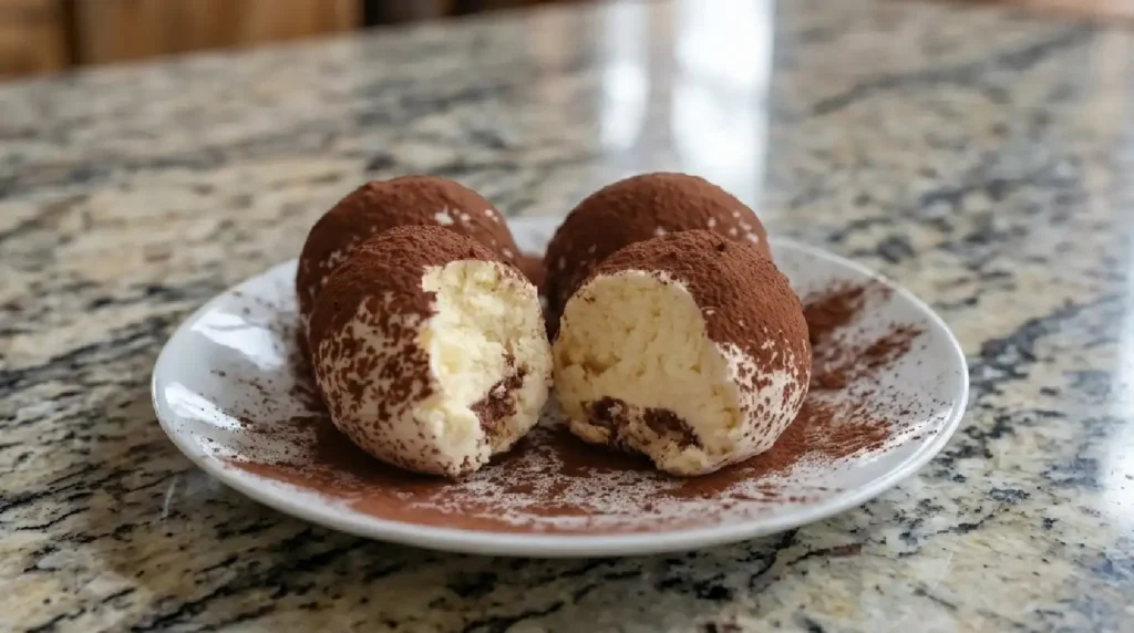 10 Minute Tiramisu Balls