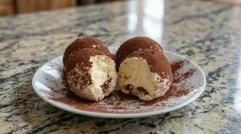 10 Minute Tiramisu Balls