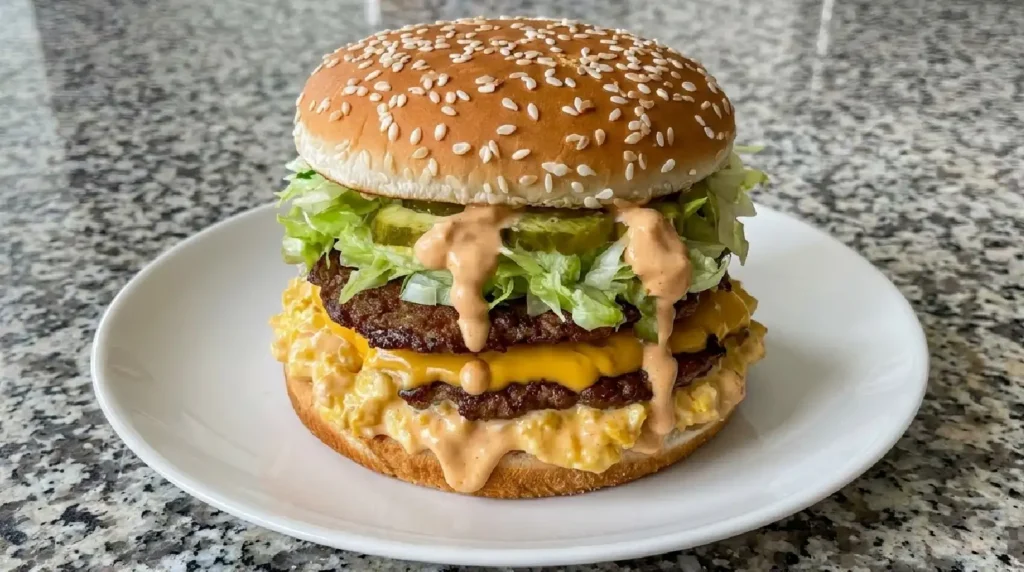 Homemade Big Mac Recipe with Perfect Sauce Recipe