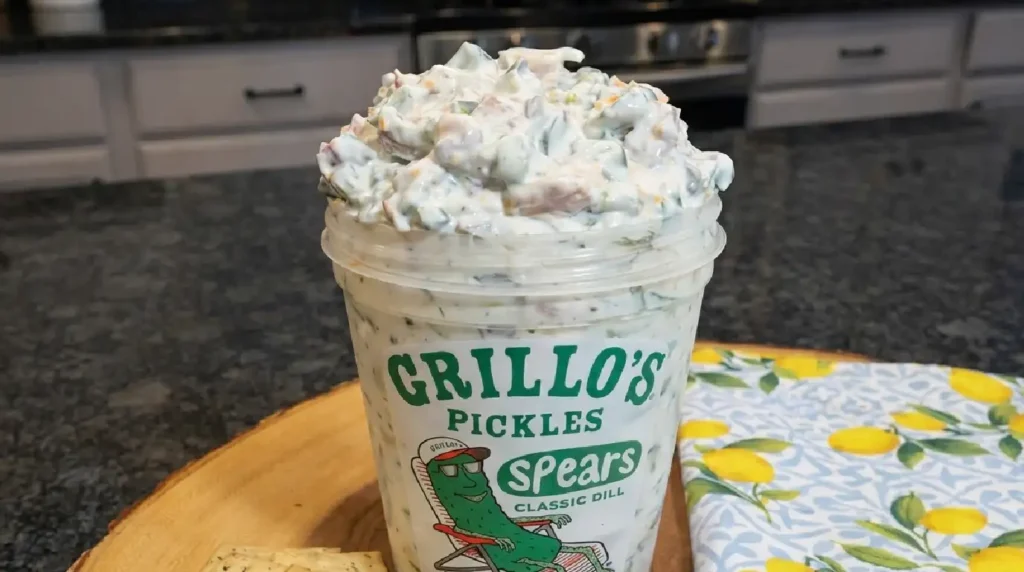 Viral Grillo's Pickle Dip Recipe - Quick & Easy Party Snack!