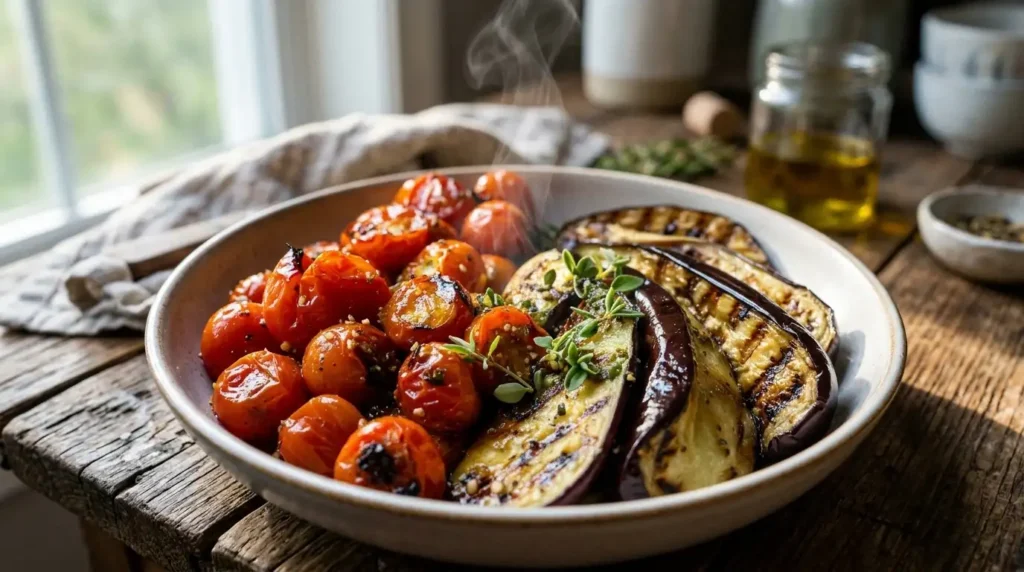 Smoky Charred Grilled Eggplant