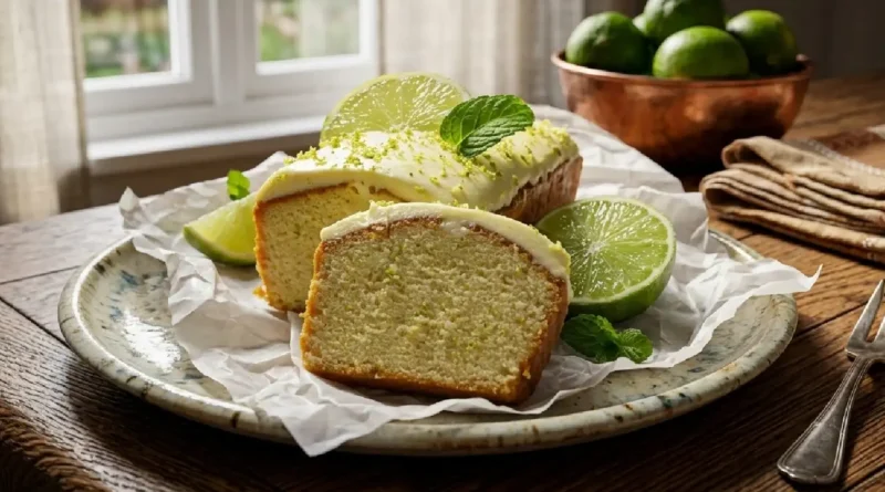 Vegan Lime Pound Cake Recipe