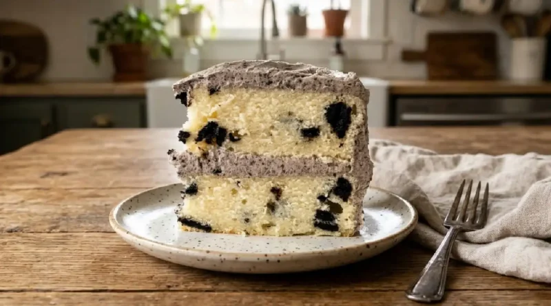Oreo Cake with Cookies and Cream Frosting